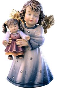 Anjel Sissi s bábikou z lipového dreva