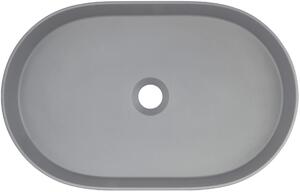 Deante Silia, granitové umývadlo na dosku 550x350x125 mm, šedá metalíza, DEA-CQS_SU6S