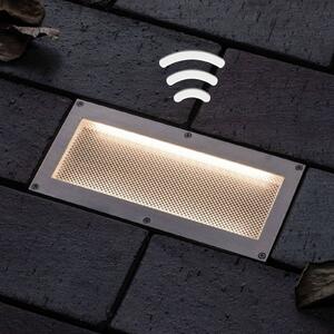 Paulmann zapustené podlahové LED Aron 20x10 solár