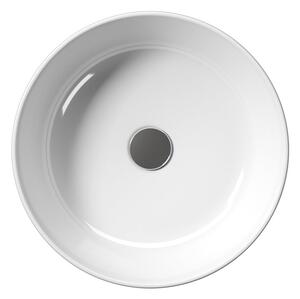 GSI KUBE X keramické umývadlo na dosku, priemer 45cm, biela ExtraGlaze