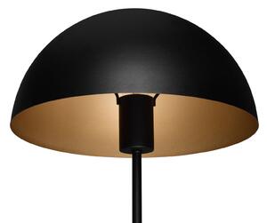Stolná lampa Nola, výška 45 cm, čierna/zlatá