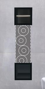 Balneo Wall-Box Paper Black držiak na toaletný papier čierna PB-BL2
