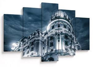 Obraz architektúry v tme (150x105 cm)