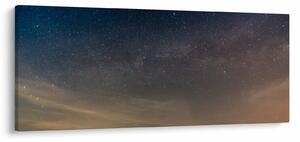 Obraz nočnej oblohy (120x50 cm)
