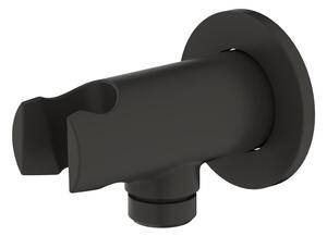 Oltens Hvita uhlový konektor s rukoväťou čierna 39304300