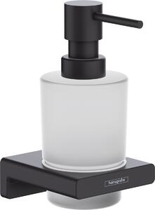 Hansgrohe AddStoris dávkovač mydla 200 ml WARIANT-čierna-sklenenáU-OLTENS | SZCZEGOLY-čierna-sklenenáU-GROHE | čierna-sklenená 41745670