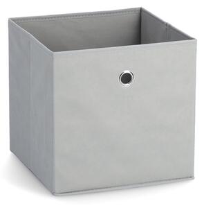 ZELLER Textilný úložný box sivý 28x28x28cm