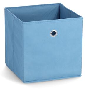 ZELLER Úložný box textilný modrý 28x28x28cm