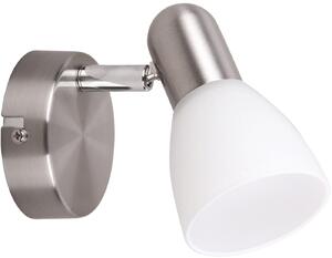 Rabalux Soma nástenná lampa 1x40 W biela-chrómová 6301