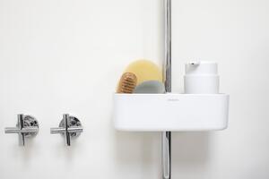 Brabantia ReNew mydlovnička na sprchovacie tyče biela 280764