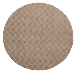 KOBEREC S VYSOKÝM VLASOM, 120/120 cm taupe Kayoom - Online Only bytové doplnky, Online Only