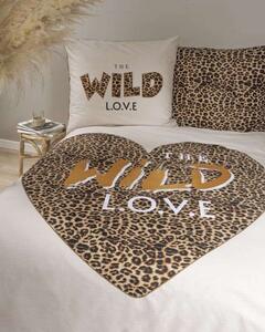DETEXPOL Francúzske obliečky Wild Love Bavlna, 220/200, 70/80 cm