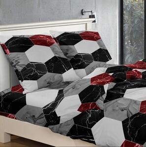 Moderné posteľné obliečky so vzorom viacfarebná