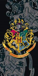 HALANTEX Osuška Harry Potter black Bavlna Froté, 70x140 cm