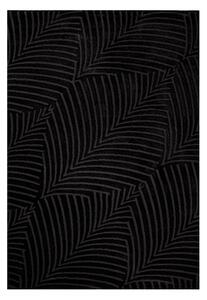 Dekorstudio Jednofarebný koberec FANCY 648 - čierny Rozmer koberca: 120x160cm