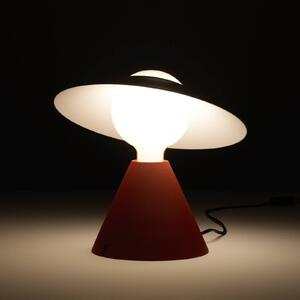 Stilnovo Fante stolová LED lampa, 2 700 K, červená