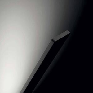 Stilnovo nástenné LED svetlo Lama, 3 000 K, čierna