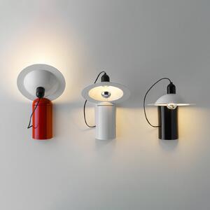 Stilnovo Lampiatta LED stena/stolová lampa, čierna