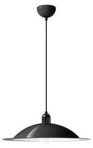 Závesné svietidlo Stilnovo Lampiatta LED, Ø 50 cm, čierne