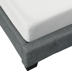 Čalúnená posteľ Manresa 90 x 200 cm - šedá
