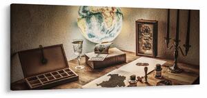 Obraz - cestovateľský stôl (120x50 cm)