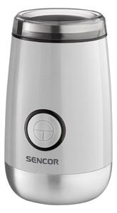 Sencor Sencor - Elektrický mlynček na zrnkovú kávu 60 g 150W/230V biela/chróm FT0137 + záruka 3 roky zadarmo