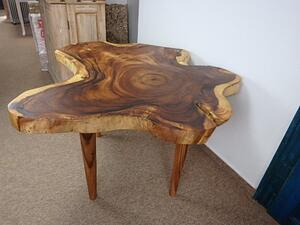 Stôl jedálenský TROPIC I, masívne exotické drevo, natural