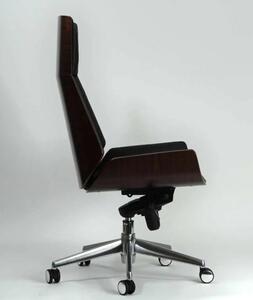 Kancelárska stolička MARYLAND čierna eko koža