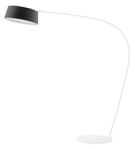 Stilnovo Oxygen FL1 oblúkové LED svietidlo, čierna