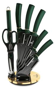 BerlingerHaus BerlingerHaus - Sada nerezových nožov v stojane 8 ks zelená/čierna BH0011 + záruka 3 roky zadarmo