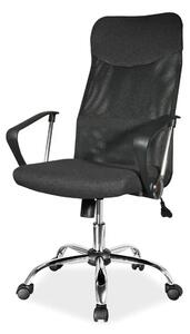 Kancelárska stolička Q-025 čierny materiál