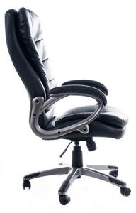 Kancelárska stolička Q-270 čierna eko koža