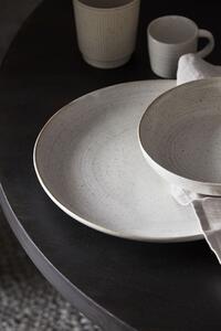 Kameninový tanier Pion Grey/White 28,5 cm