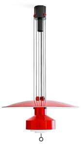 Stilnovo Saliscendi LED závesné svietidlo, červená