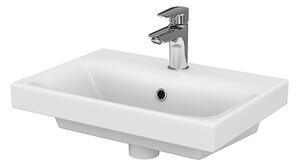 Cersanit Moduo umývadlo 50x35 cm obdĺžnik klasické umývadlo-umývadlo na nábytok biela K116-008