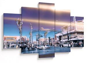 Obraz ulice v Las Vegas (150x105 cm)