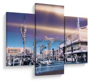 Obraz ulice v Las Vegas (90x60 cm)