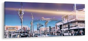 Obraz ulice v Las Vegas (120x50 cm)