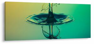 Obraz kvapky vody (120x50 cm)