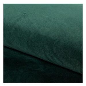 Čalúnená posteľ ASPEN VELVET 180 x 200 cm farba zelená/dub