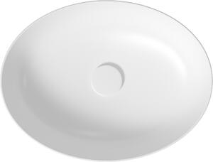 Cersanit Larga umývadlo 38.5x50.5 cm oválny pultové umývadlo biela K677-002