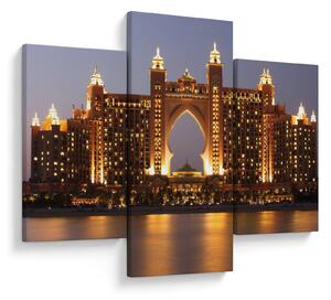 Obraz stavby v Dubaji (90x60 cm)