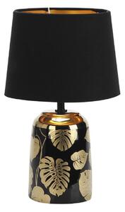 Rabalux Sonal stolová lampa 1x40 W čierna-zlatá 4549