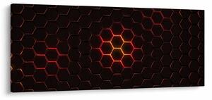 Obraz pletiva (120x50 cm)