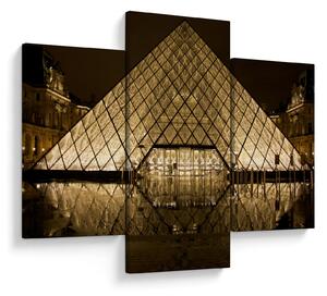 Obraz Louvre (90x60 cm)