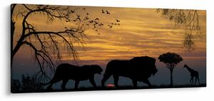 Obraz Safari (120x50 cm)