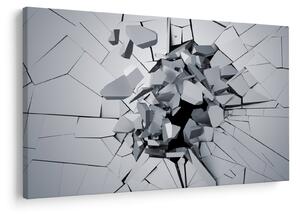 Obraz abstrakcie 3D (90x60 cm)