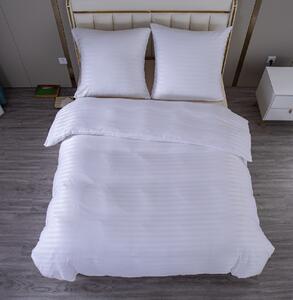 Biele hotelové obliečky z mikrovlákna JASMINE