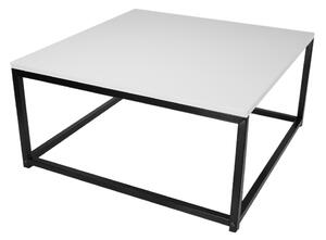 TEMPO Set dvoch konferenčných stolíkov, matná biela / čierna, KASTLER NEW TYP 1