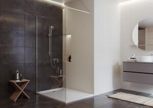 Cersanit Mille stena sprchového kúta walk -in 100 cm chróm lesklý/sklo priehľadné S161-001